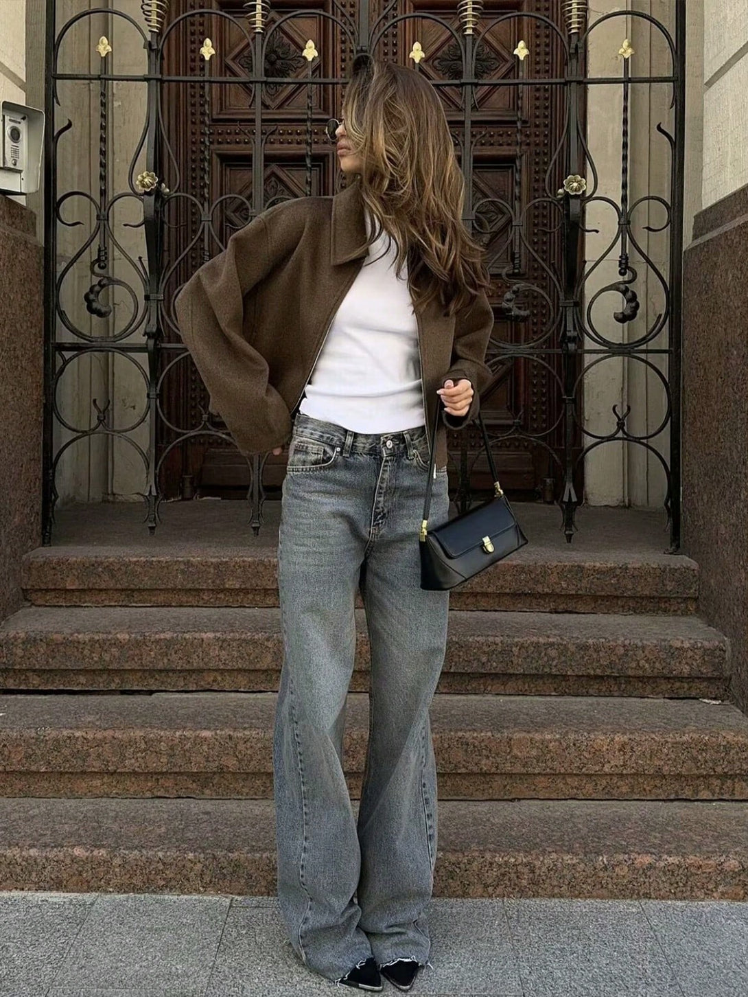 Ropa de Mujer, Ropa de Exterior para Mujer, Abrigos de Mujer, 45195181, Marrón