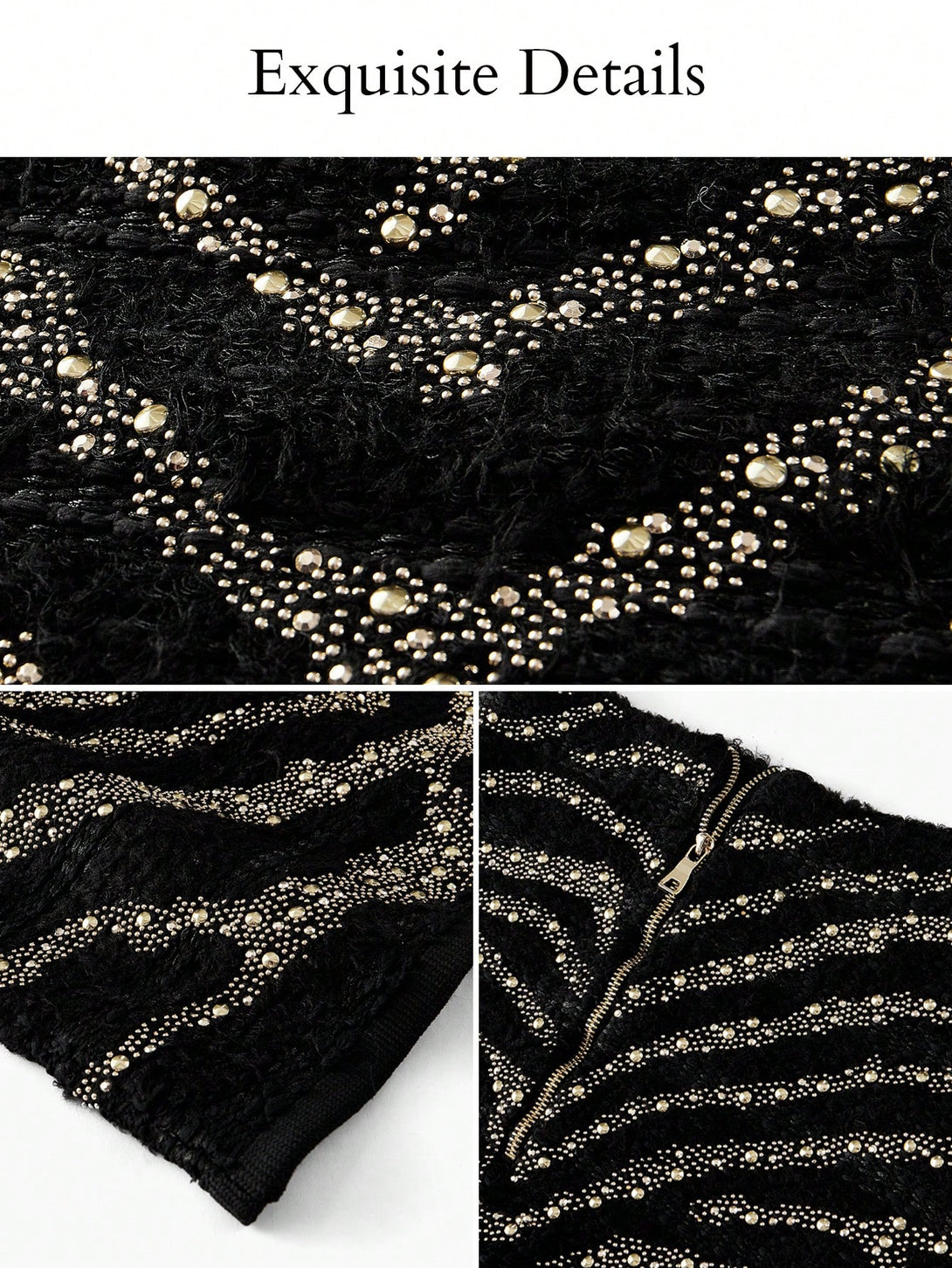 Ropa de Mujer, Tejido de Punto de Mujer, Faldas de Jersey para Mujer, OUTFITS LOOKBOOK, 48053211, Negro