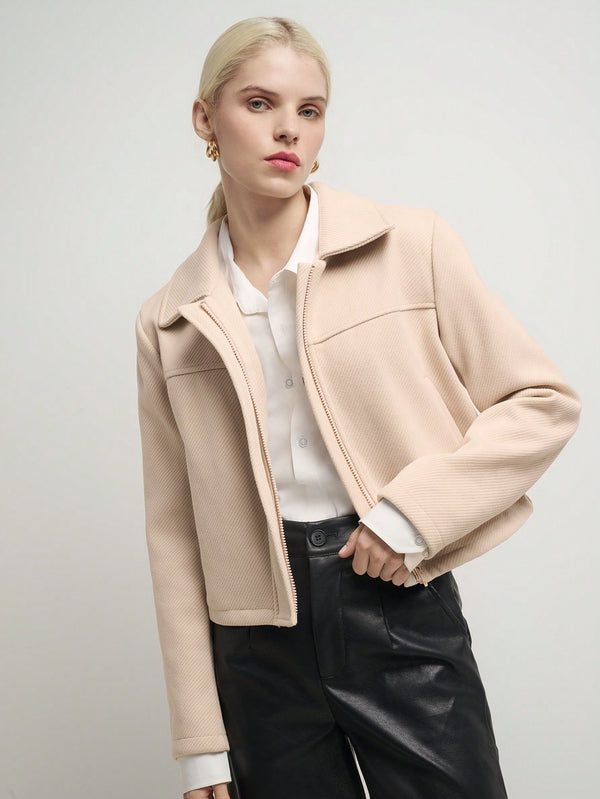 Ropa de Mujer, Ropa de Exterior para Mujer, Abrigos de Mujer, OUTFITS LOOKBOOK, 50179951, Albaricoque
