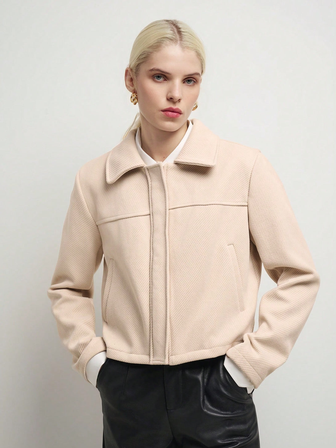 Ropa de Mujer, Ropa de Exterior para Mujer, Abrigos de Mujer, OUTFITS LOOKBOOK, 50179951, Albaricoque