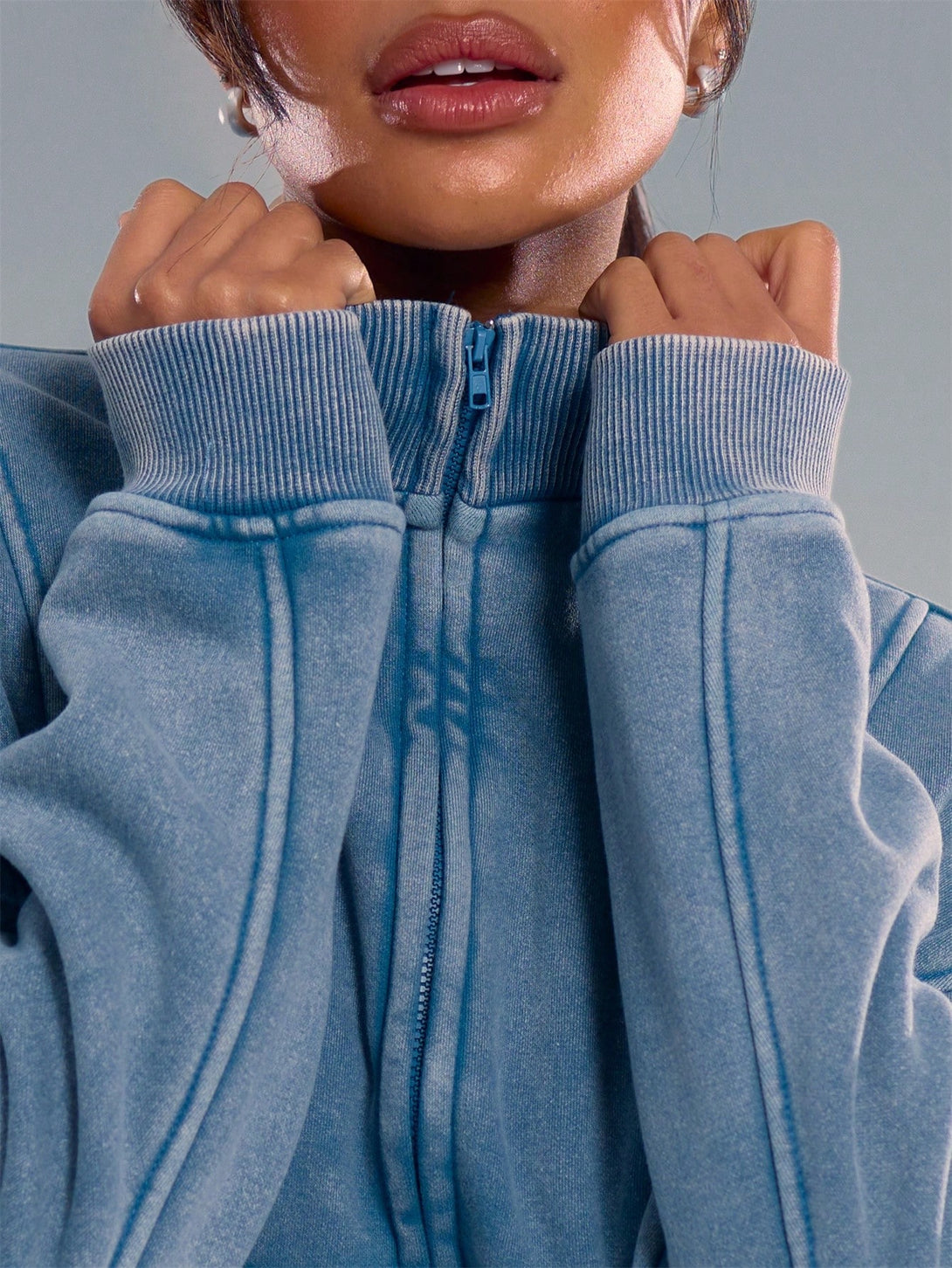 Ropa de Mujer, Sudaderas de Mujer, Conjuntos a Juego, 49943570, Agua verde azul