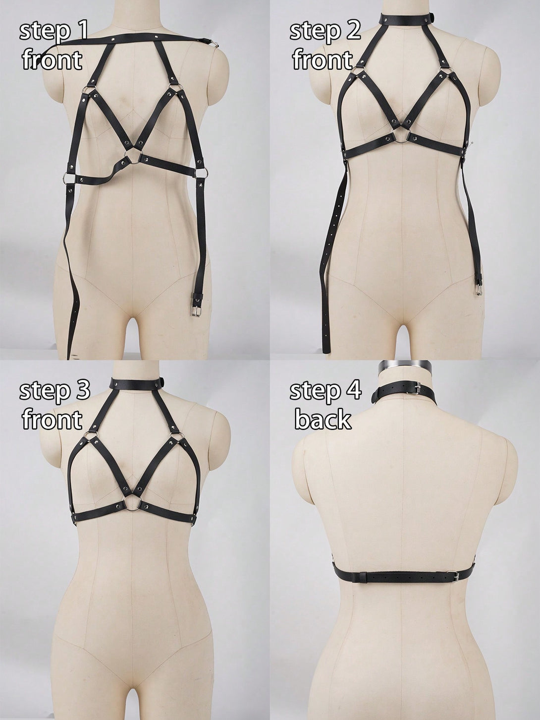 Ropa Interior y Ropa de Dormir, Ropa Interior & Disfraces Sexy de Mujer, Lencería Sexy para Mujeres, Accesorios sexys para mujer, 51669612, Negro