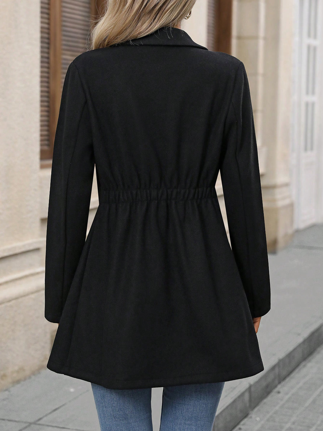 Ropa de Mujer, Ropa de Exterior para Mujer, Abrigos de Mujer, 39693784, Negro