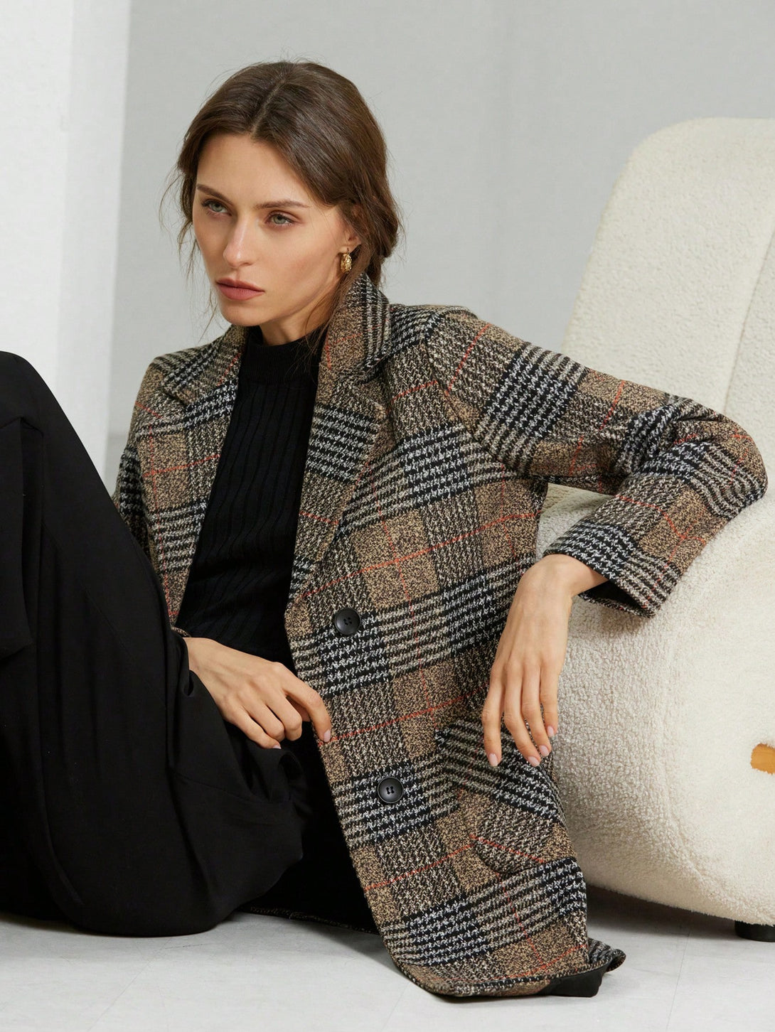 Ropa de Mujer, Ropa de Exterior para Mujer, Abrigos de Mujer, Colección de trajes de mujer, 3687721, Multicolor