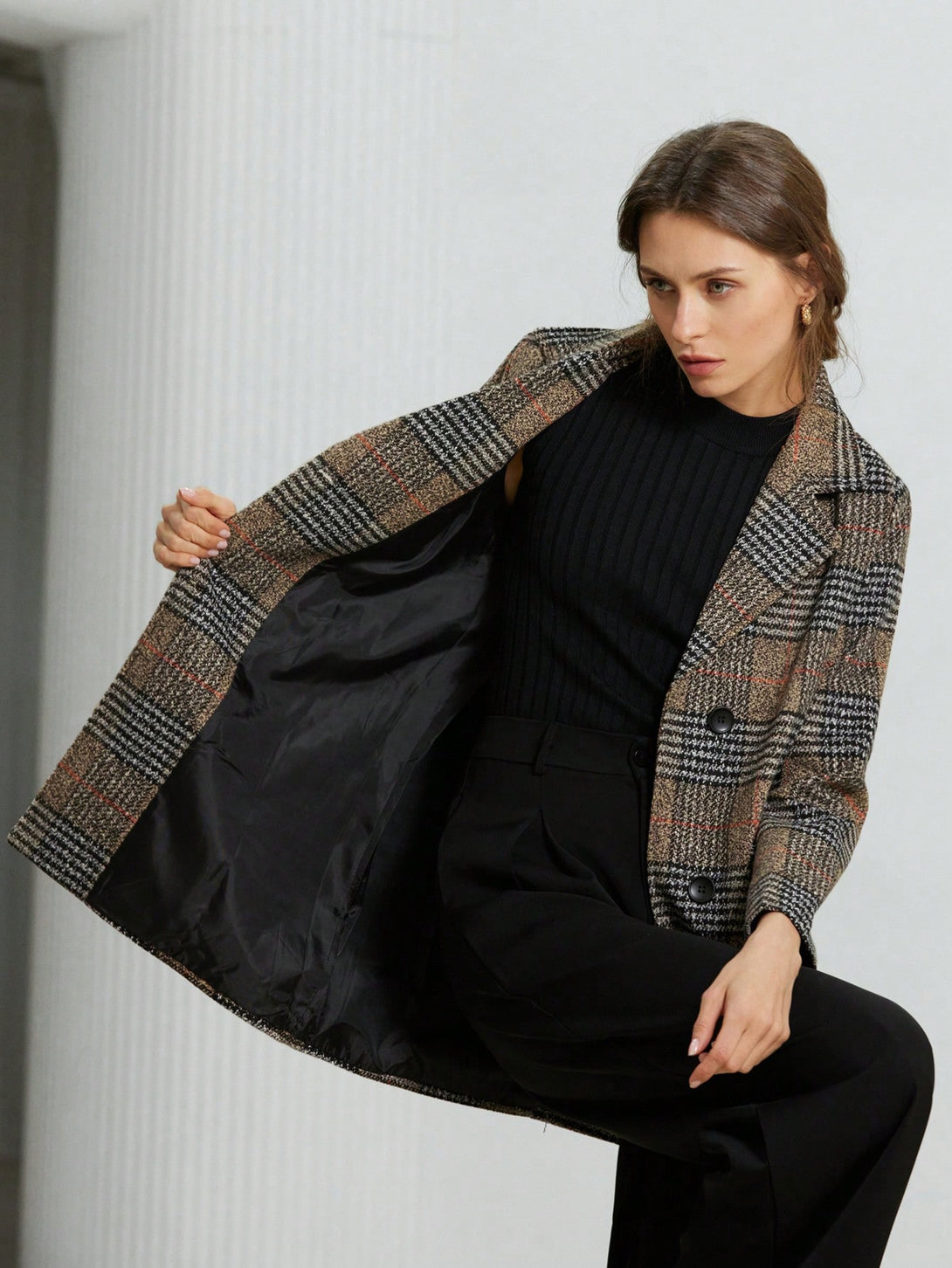 Ropa de Mujer, Ropa de Exterior para Mujer, Abrigos de Mujer, Colección de trajes de mujer, 3687721, Multicolor