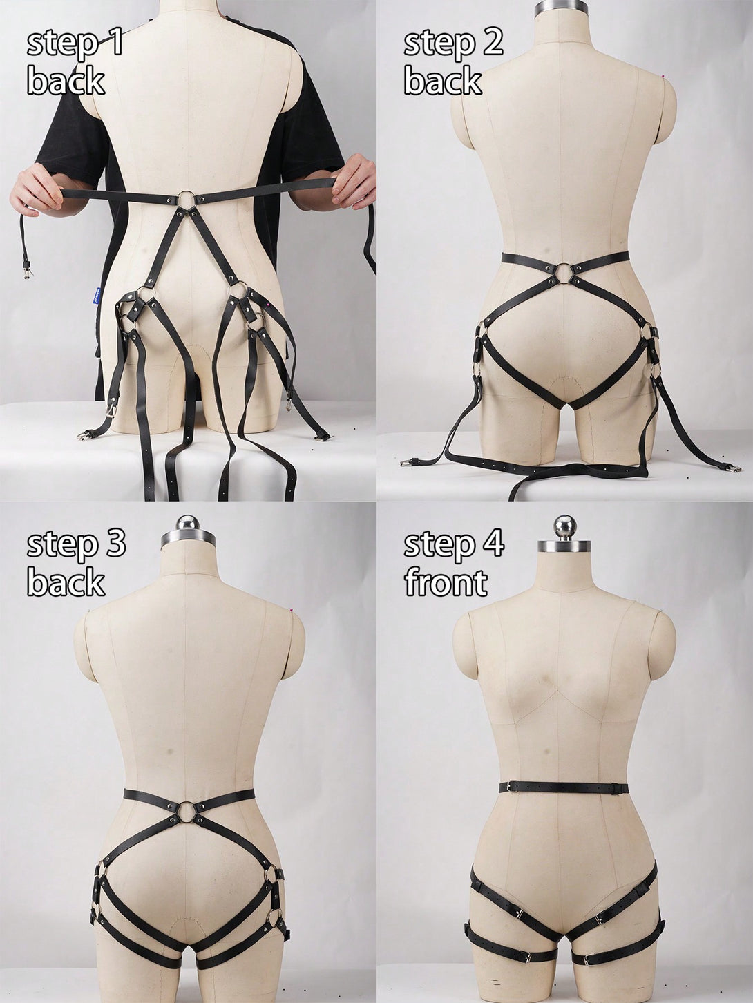 Ropa Interior y Ropa de Dormir, Ropa Interior & Disfraces Sexy de Mujer, Lencería Sexy para Mujeres, Accesorios sexys para mujer, 51959959, Negro
