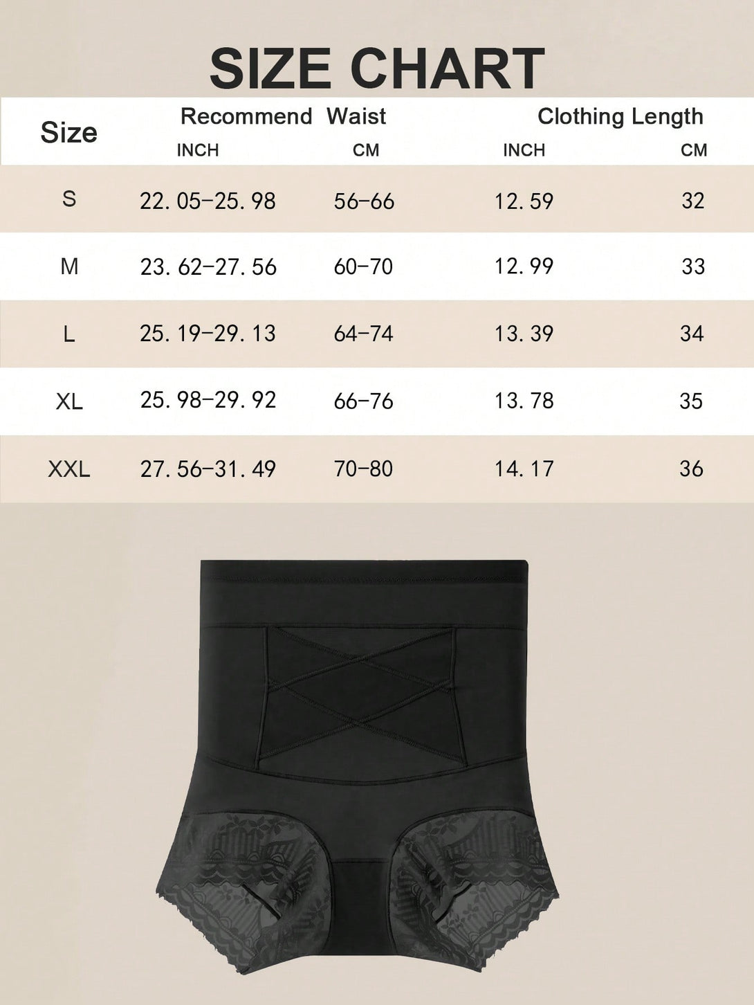 Ropa Interior y Ropa de Dormir, Shapewear para Mujer, Bottoms Shapewear para Mujer, 47957145, Negro