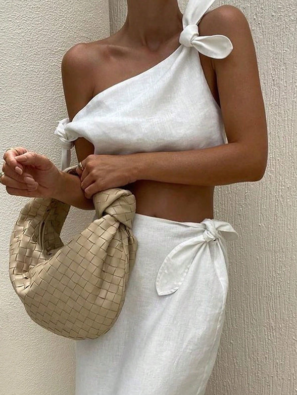 Ropa de Mujer, Conjunto para Mujer, Ropa Dos piezas para Mujer, 44151573, Blanco