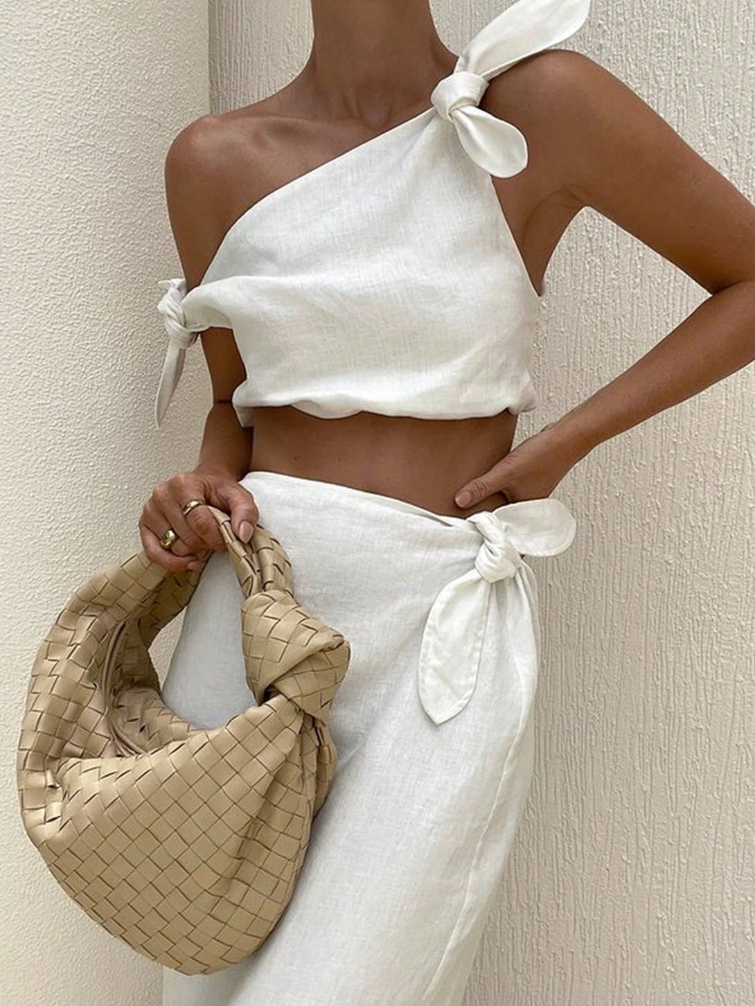 Ropa de Mujer, Conjunto para Mujer, Ropa Dos piezas para Mujer, 44151573, Blanco