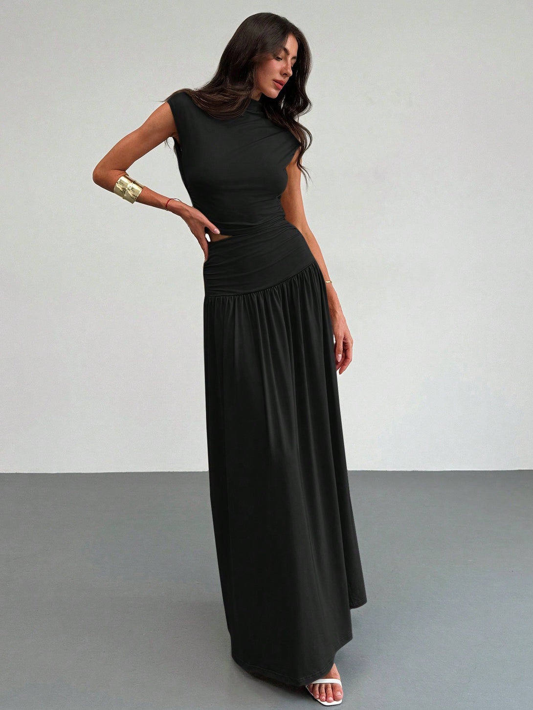 Ropa de Mujer, Conjunto para Mujer, Ropa Dos piezas para Mujer, 42043587, Negro