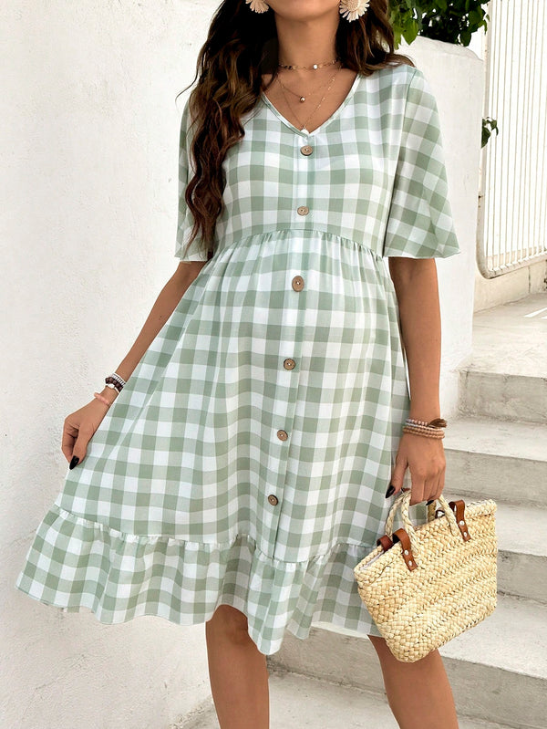 Ropa de Mujer, Ropa Premamá, Vestidos premamá, 53352527, Verde