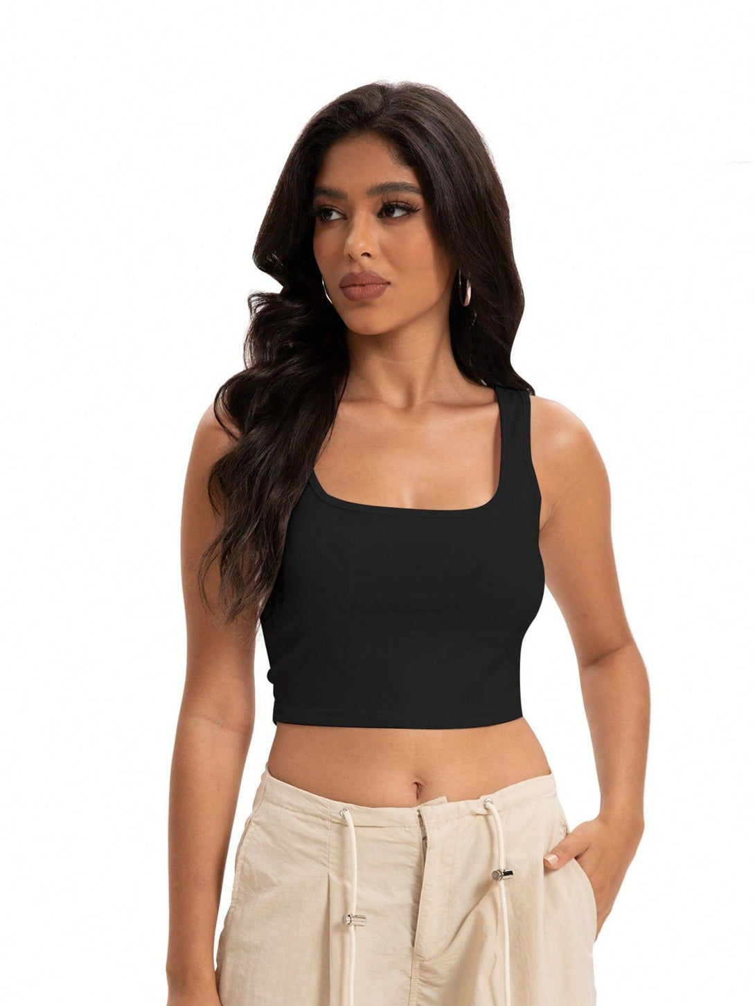 Ropa Interior y Ropa de Dormir, Pijama & Ropa de Descanso de Mujer, Ropa de Dormir para Mujeres, Tops de descanso para Mujer, 54083230, Negro