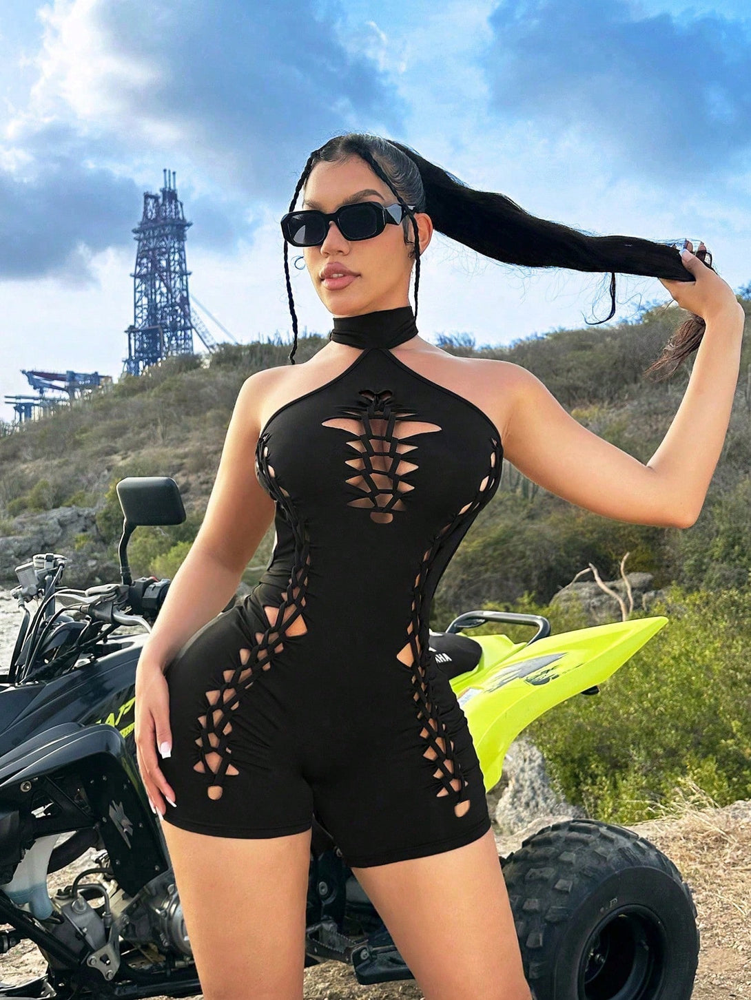 Ropa de Mujer, Monos y bodys para mujer, Unitards mujer, 34484611, Negro