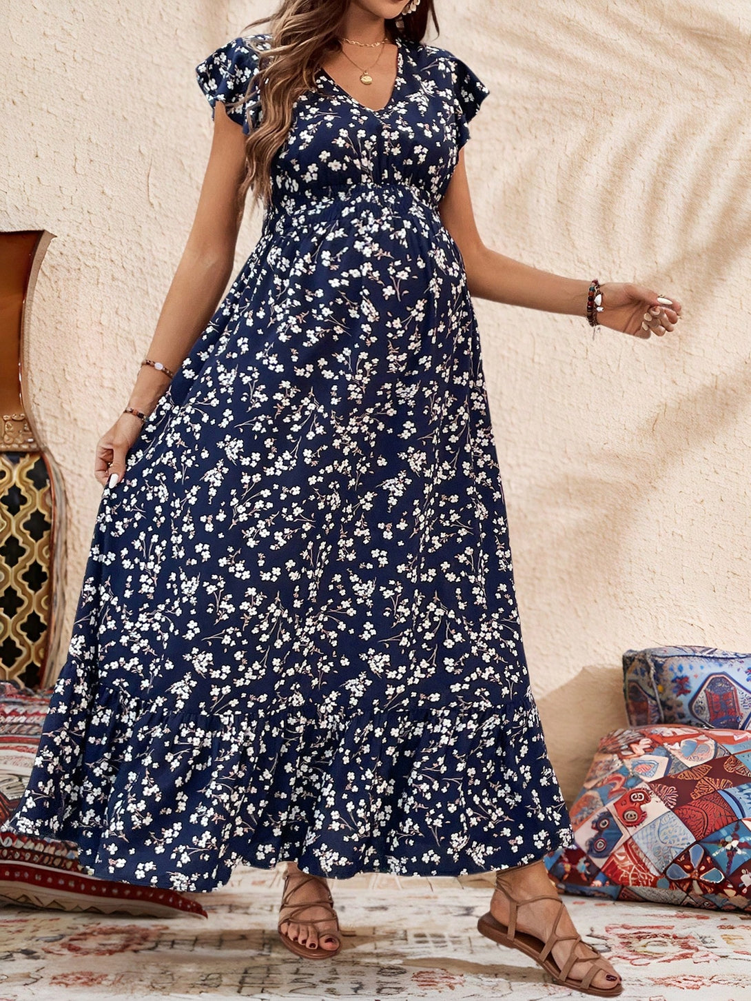 Ropa de Mujer, Ropa Premamá, Vestidos premamá, 51208106, Azul Marino