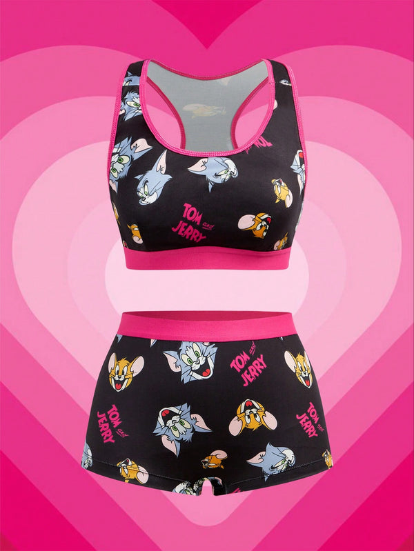 Ropa Interior y Ropa de Dormir, Sujetador de Mujer, Conjuntos de sujetador y braguita para mujer, 51391066, Negro