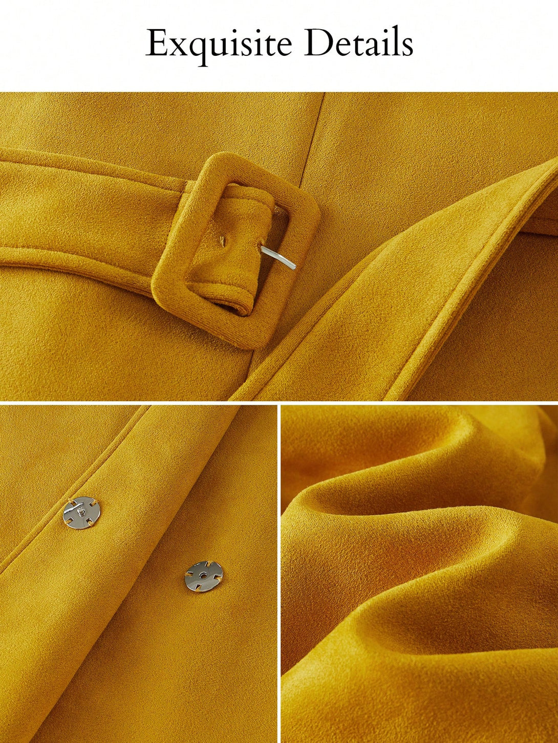 Ropa de Mujer, Ropa de Exterior para Mujer, Gabardinas para Mujer, OUTFITS LOOKBOOK, 49031686, Amarillo